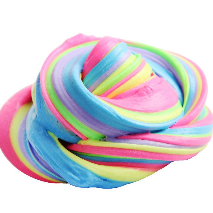 Cotton Mud Slime PUFF DIY Stress Relief Toy