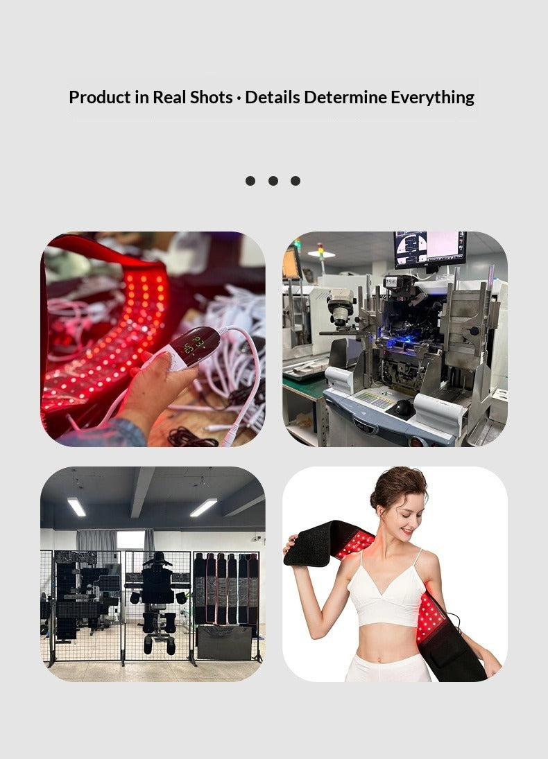 LED Red Light Therapy Waist Belt