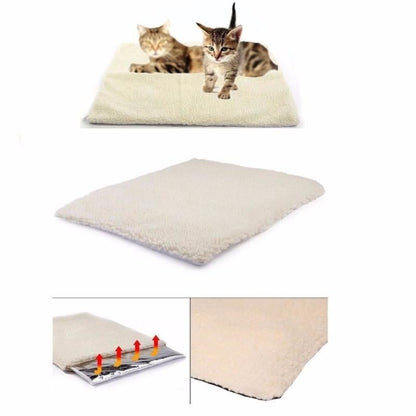 Self-Heating Fleece Pet Bed