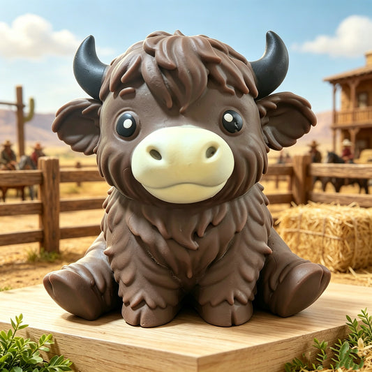 Highland Cow Squeeze Stress Relief Toy