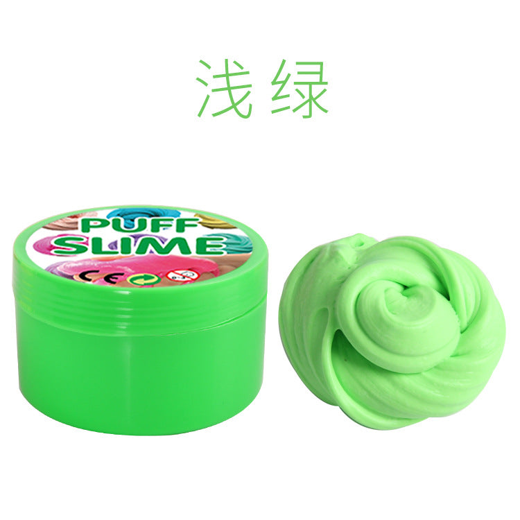 Cotton Mud Slime PUFF DIY Stress Relief Toy
