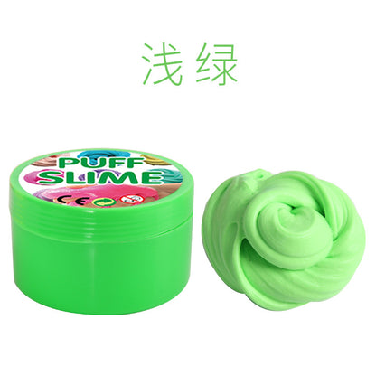 Cotton Mud Slime PUFF DIY Stress Relief Toy