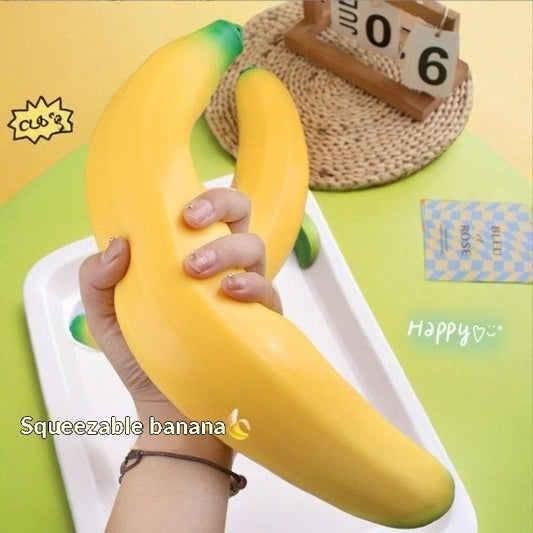 45cm Giant Banana Squeeze Stress Toy