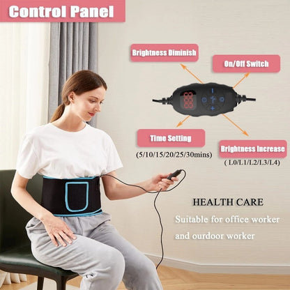 LED Red Light Therapy Waist Belt