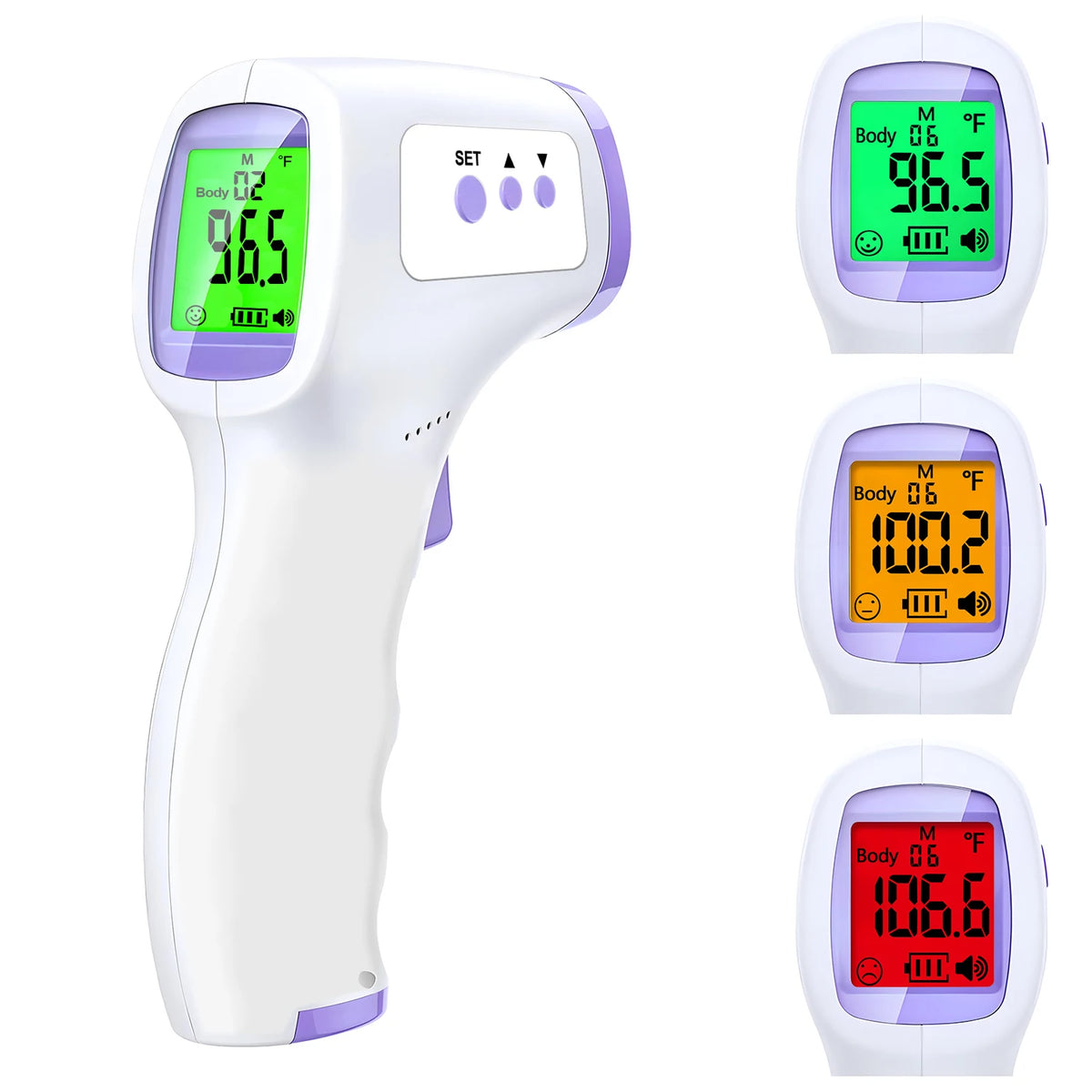 Non-Contact Infrared Thermometer or Pulse Oximeter