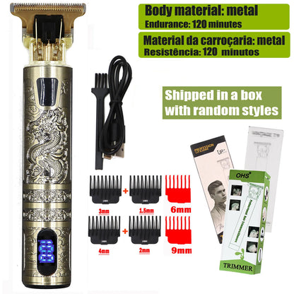 T9 Rechargeable Beard Trimmer for Hair Detailing
