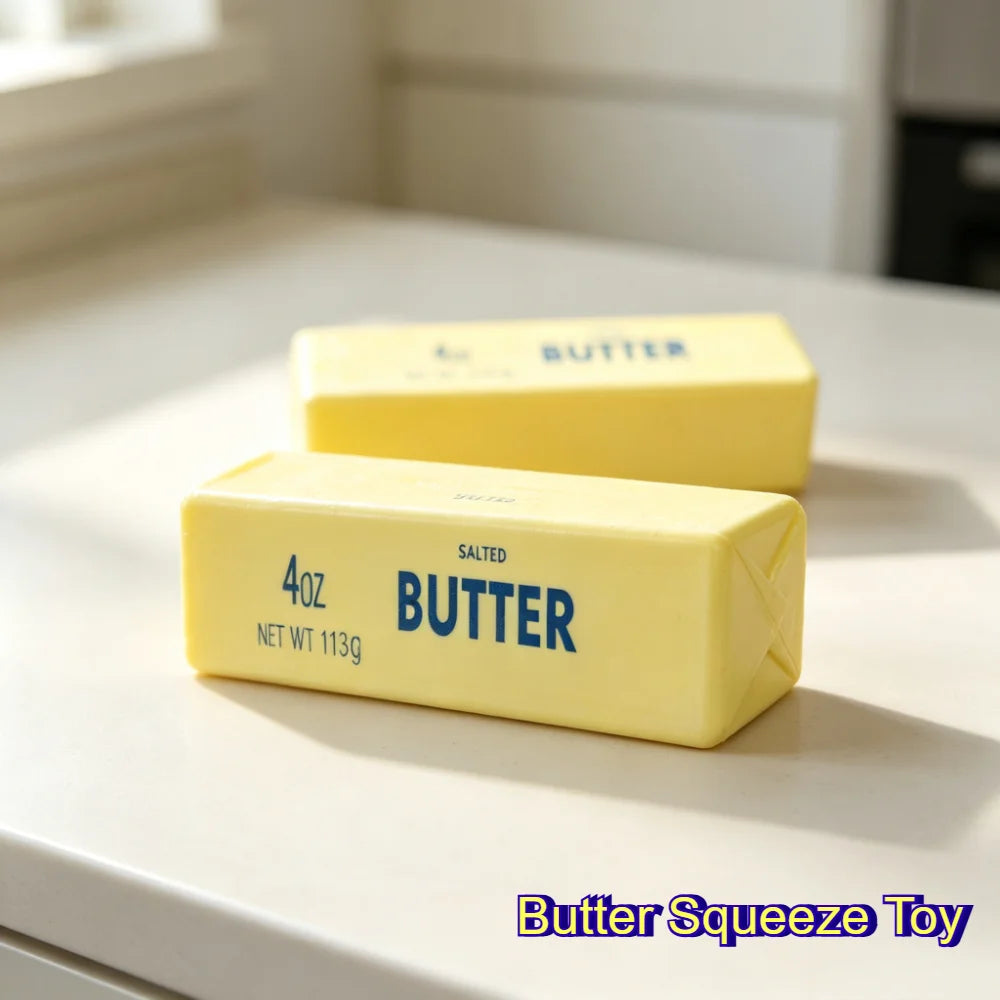 Butter Stick Slow-Rebound Squishy Desk Fidget Toy