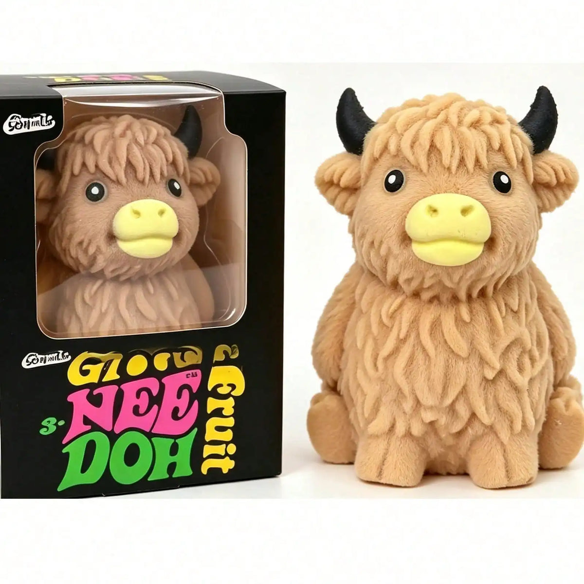 Highland Cow Slow-Rebound Squishy Toy, Random Color