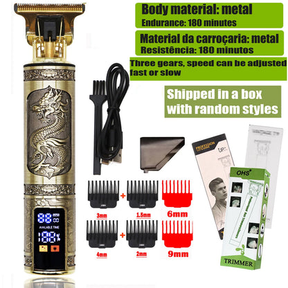 T9 Rechargeable Beard Trimmer for Hair Detailing