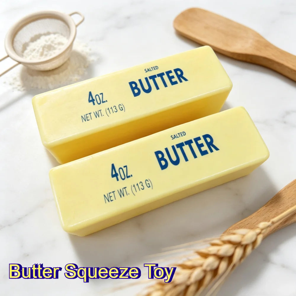 Butter Stick Slow-Rebound Squishy Desk Fidget Toy