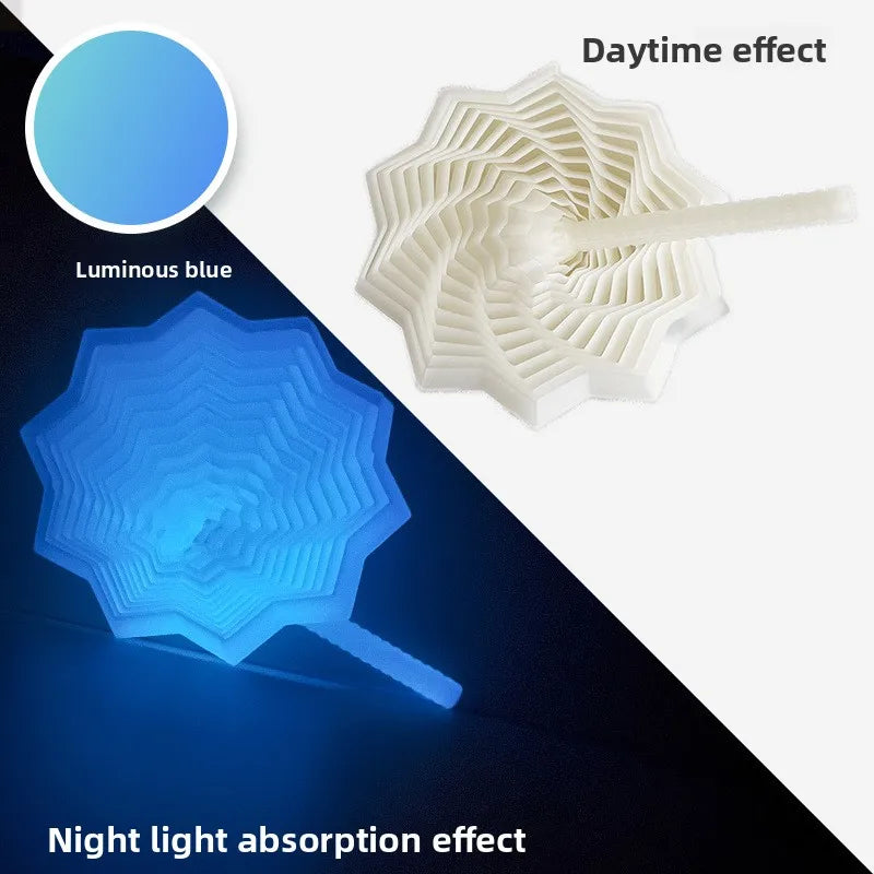 3D-Printed Expanding Spiral Star Sensory Fidget Toy