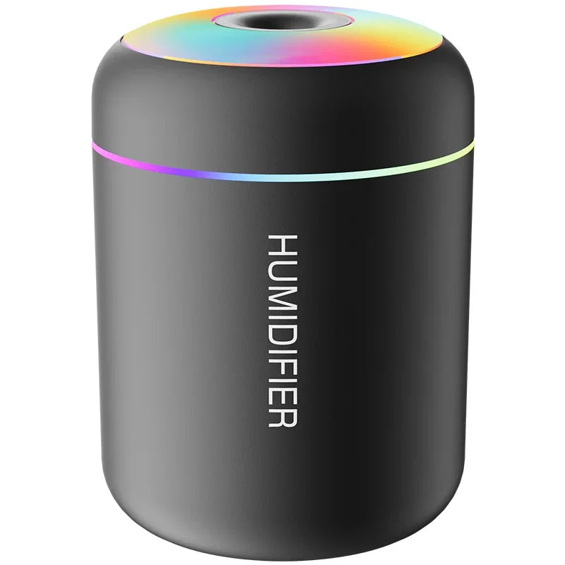 180 ml Mini USB Humidifier with Multicolor Lighting
