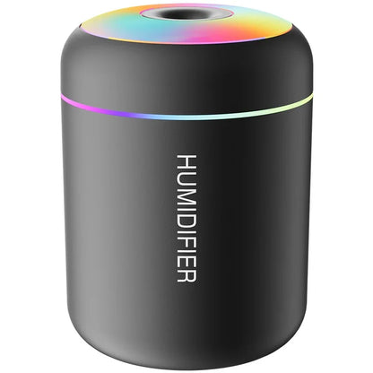 180 ml Mini USB Humidifier with Multicolor Lighting