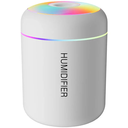 180 ml Mini USB Humidifier with Multicolor Lighting