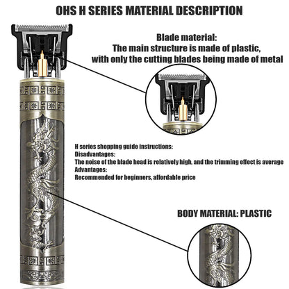 T9 Rechargeable Beard Trimmer for Hair Detailing