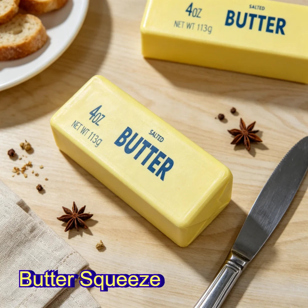 Butter Stick Slow-Rebound Squishy Desk Fidget Toy