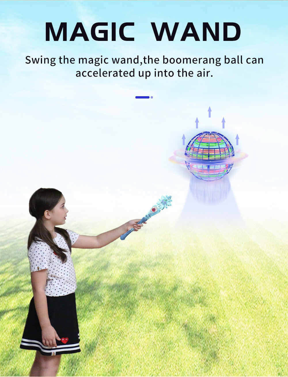 Gyro Magic DIY Flying Ball Levitation Light