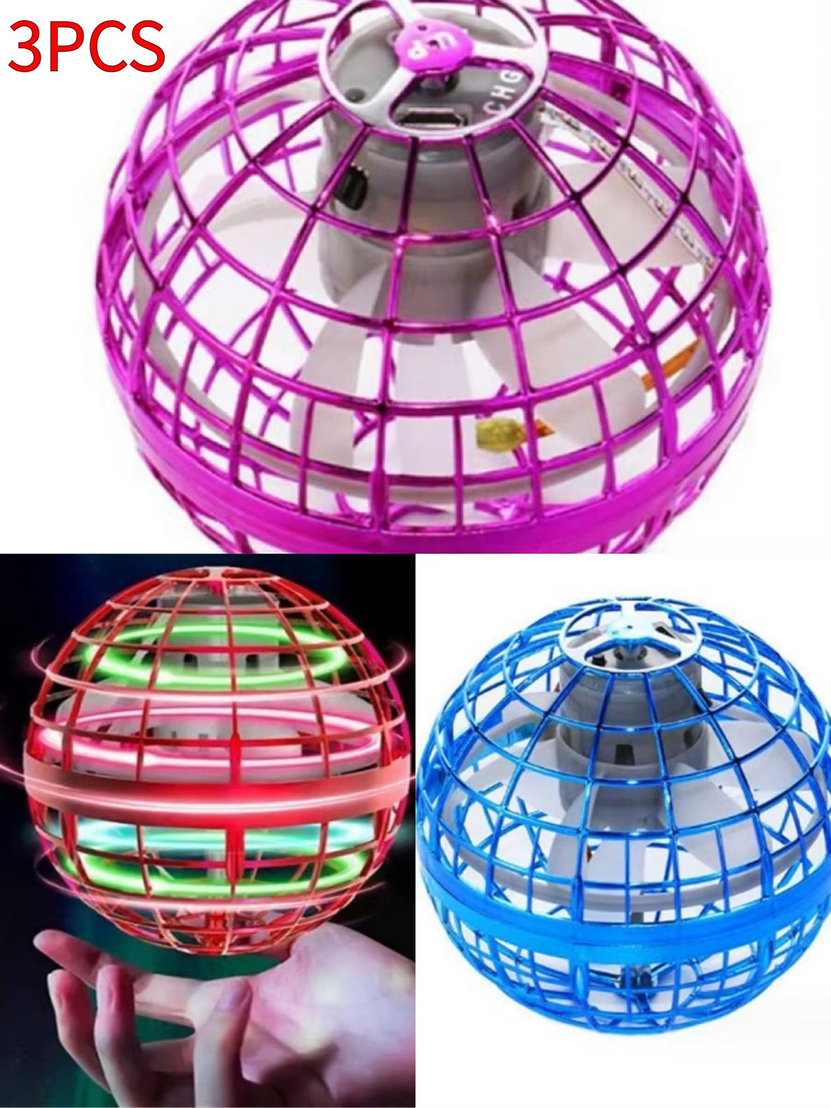 Gyro Magic DIY Flying Ball Levitation Light